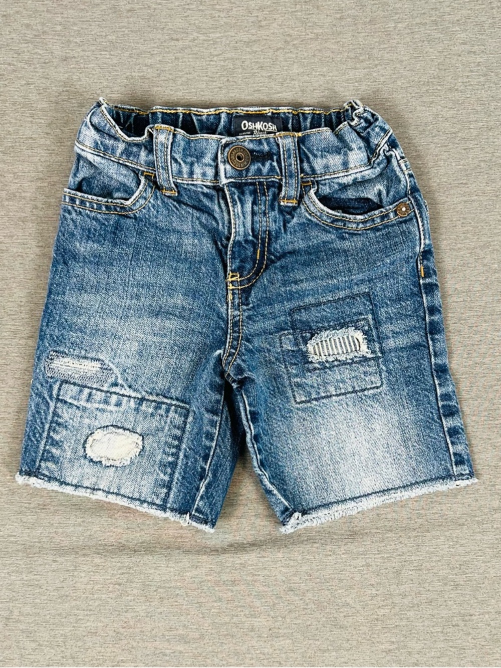 OshKosh B'gosh Distressed Blue Denim Shorts